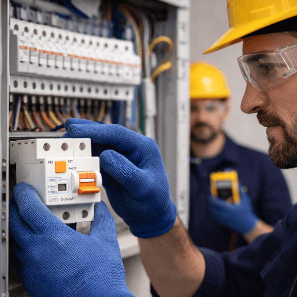 Kaçak akımı algılayıp güvenliği artırır.