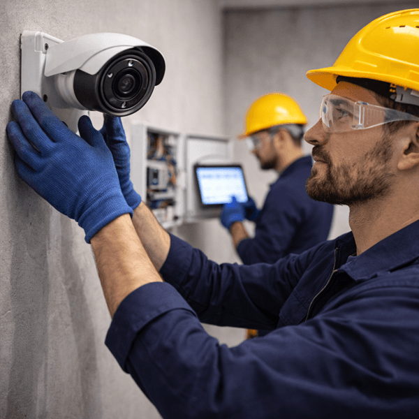 Kamera sistemleriyle alan güvenliğini artırır.